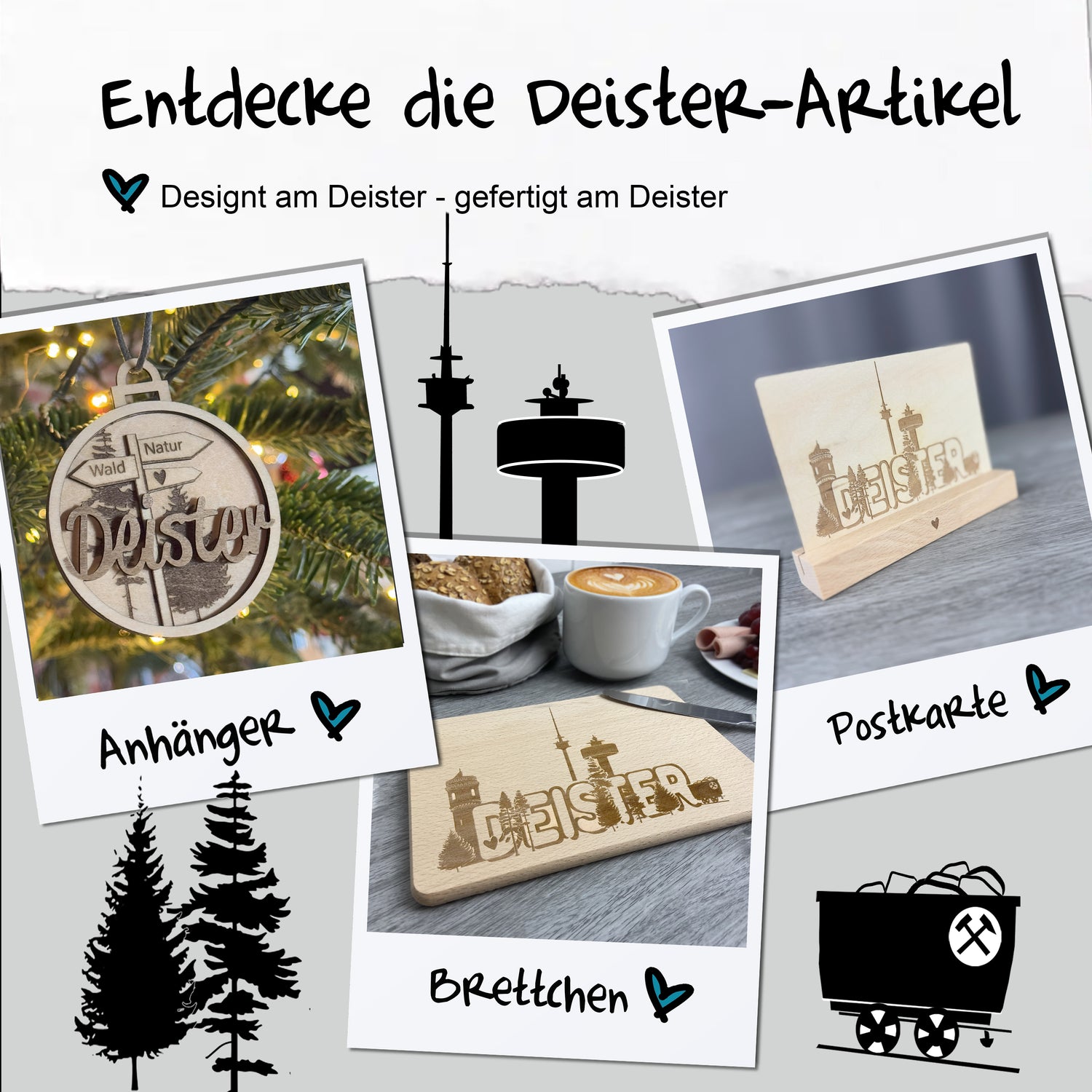 Postkarte "Deister" - Deisterwerke