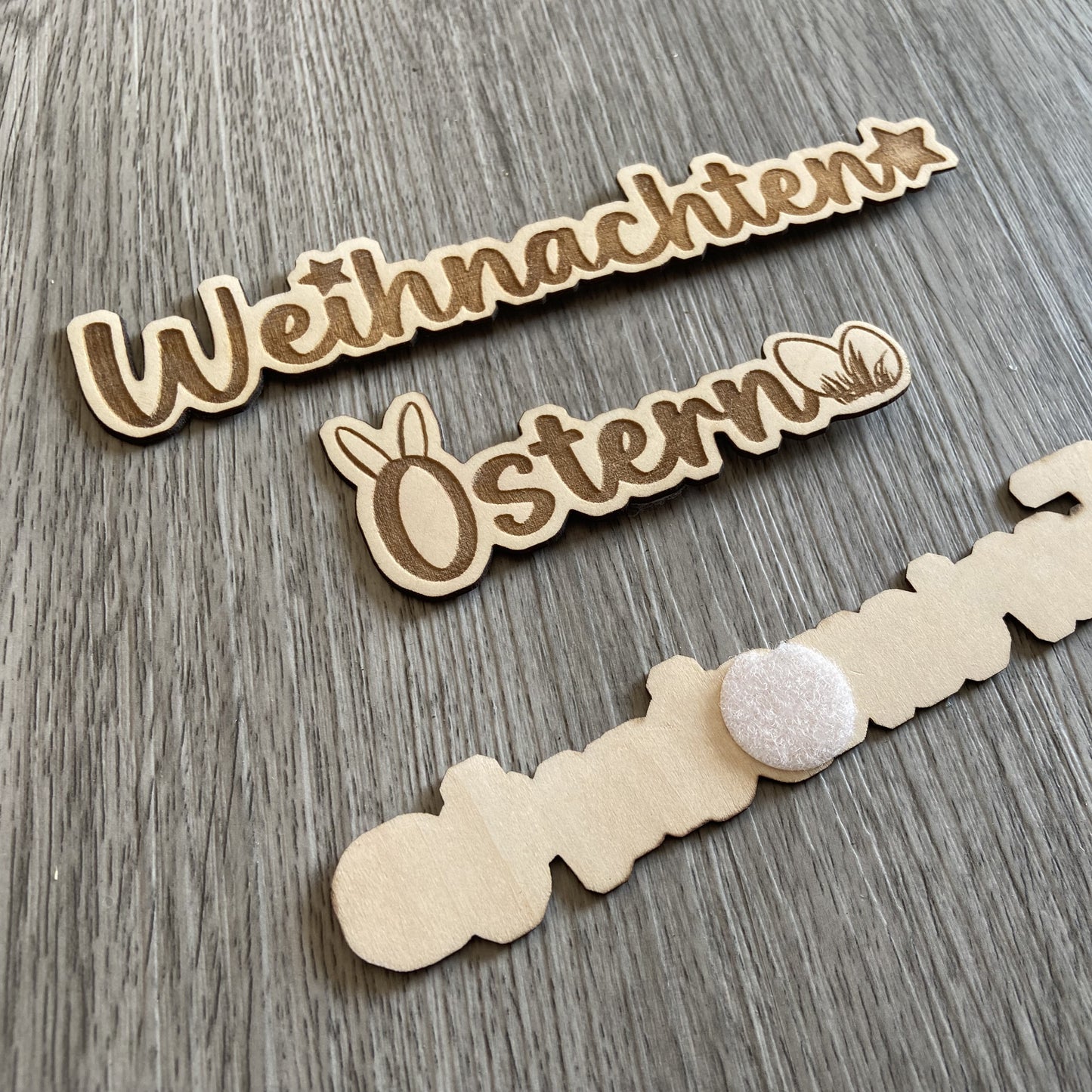 Schriftzug/Name für Countdownschilder "Bald ist..." und Geburtstagscountdown - individuell - Deisterwerke
