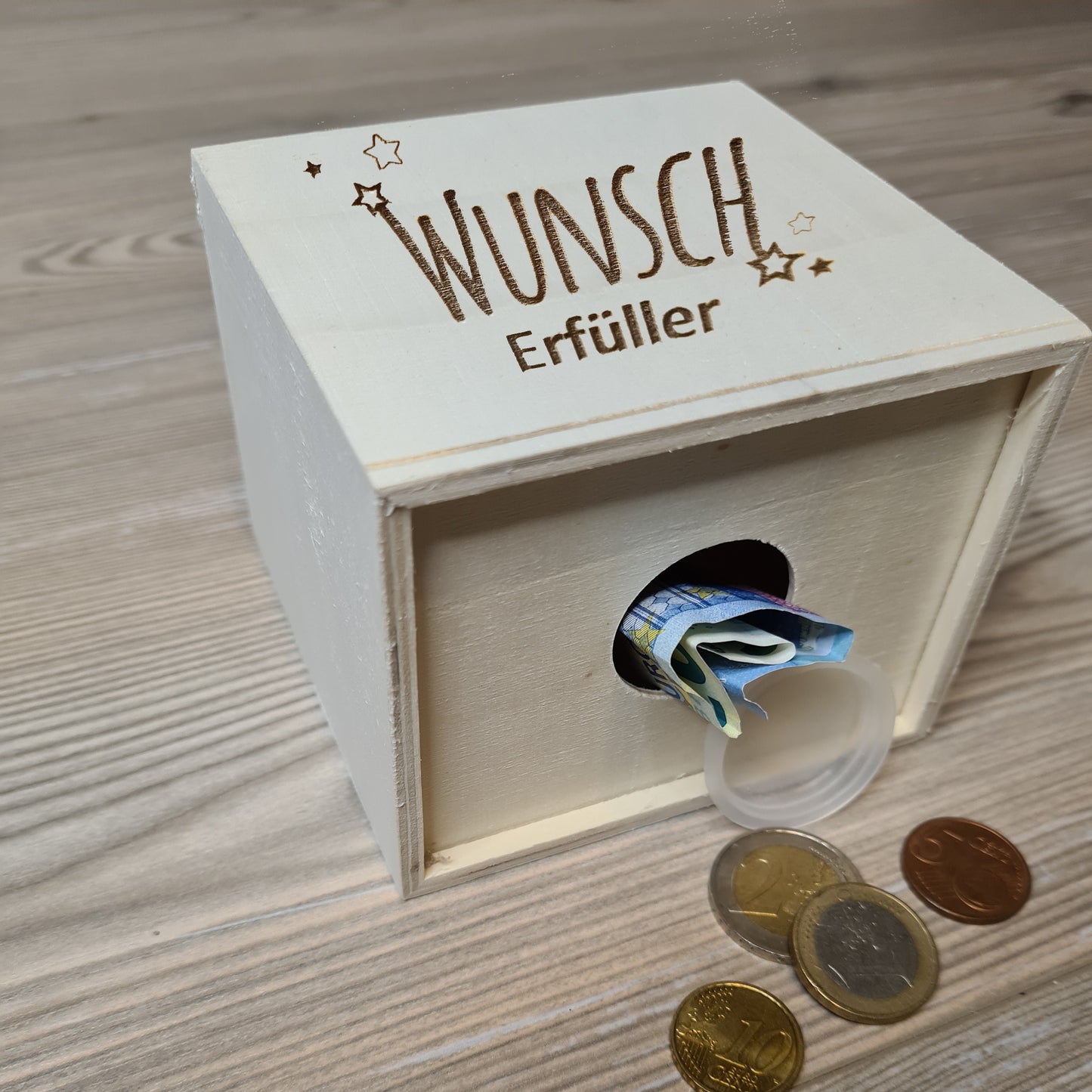Spardose "Wunscherfüller" - mit persönlicher Widmung - Deisterwerke