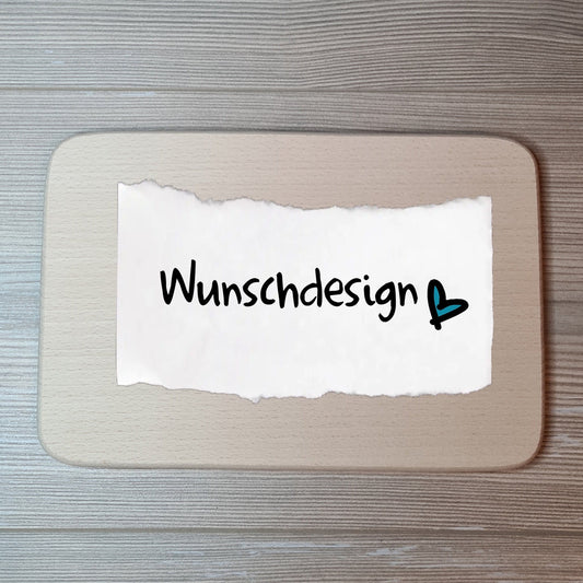 Brettchen mit Wunschdesign - 22x15 cm - individuelles Geschenk - Deisterwerke