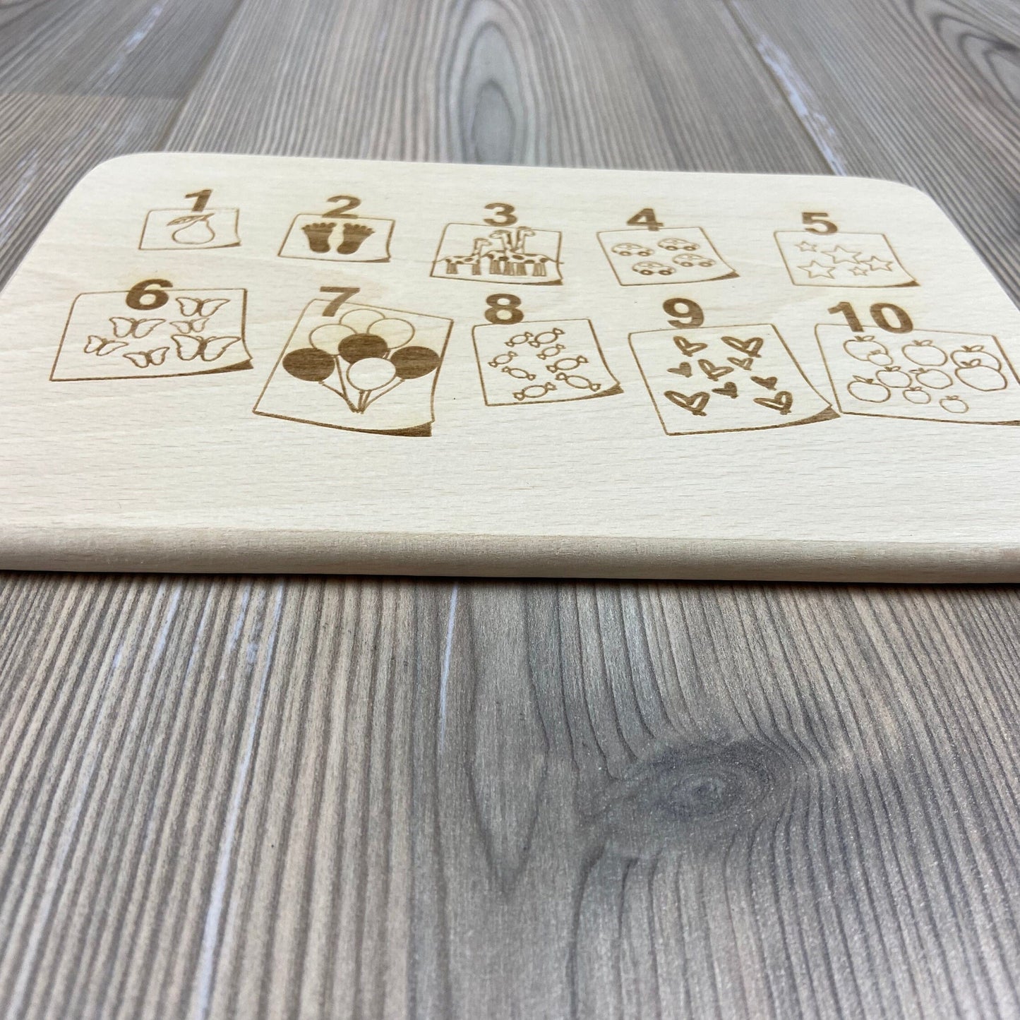 Frühstücksbrettchen "Zahlen" - Deisterwerke