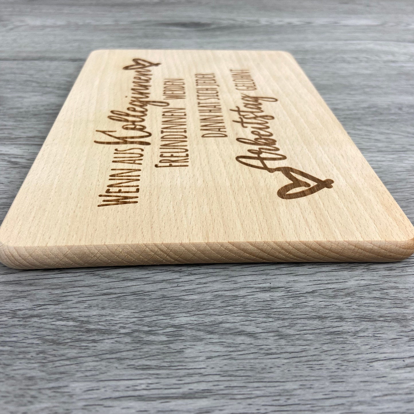 Brettchen für Kollege/Kollegin - Deisterwerke