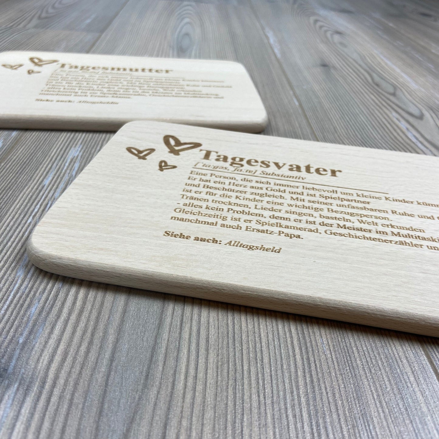 Brettchen Definition "Tagesmutter/Tagesvater" - Deisterwerke