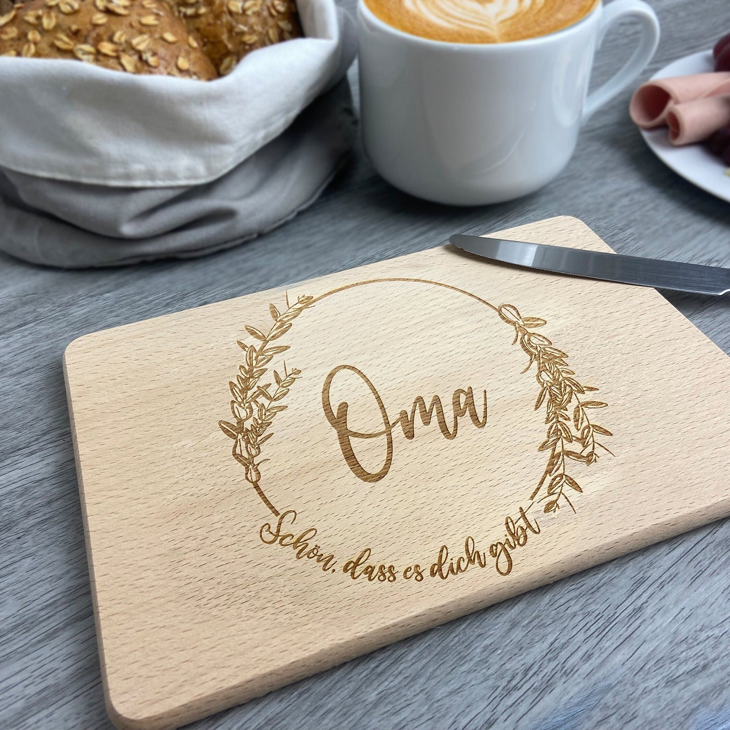 Brettchen "Oma - Kranz" - Deisterwerke