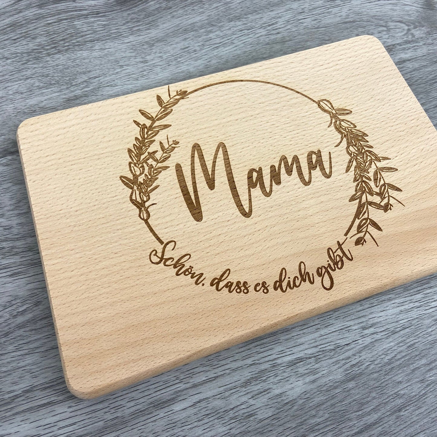 Brettchen "Mama - Kranz" - Deisterwerke