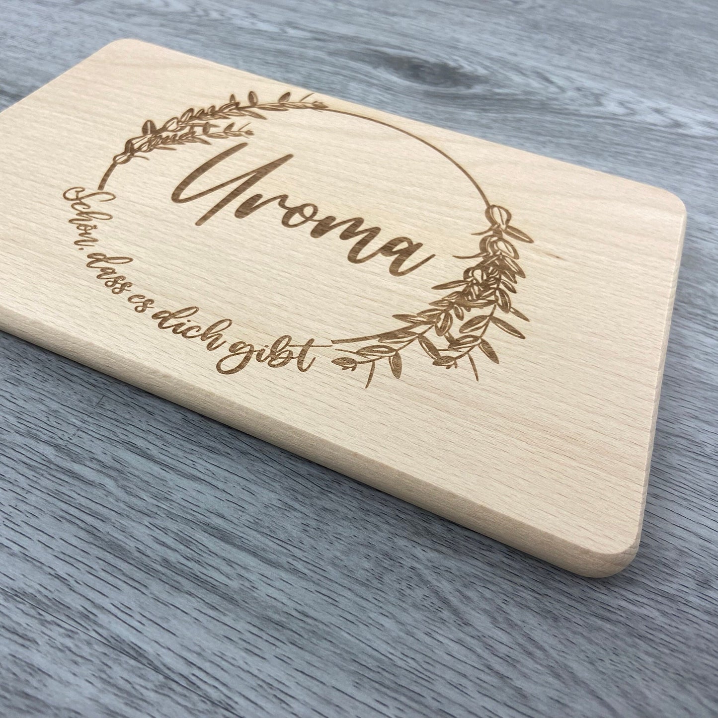 Brettchen "Uroma - Kranz" - Deisterwerke