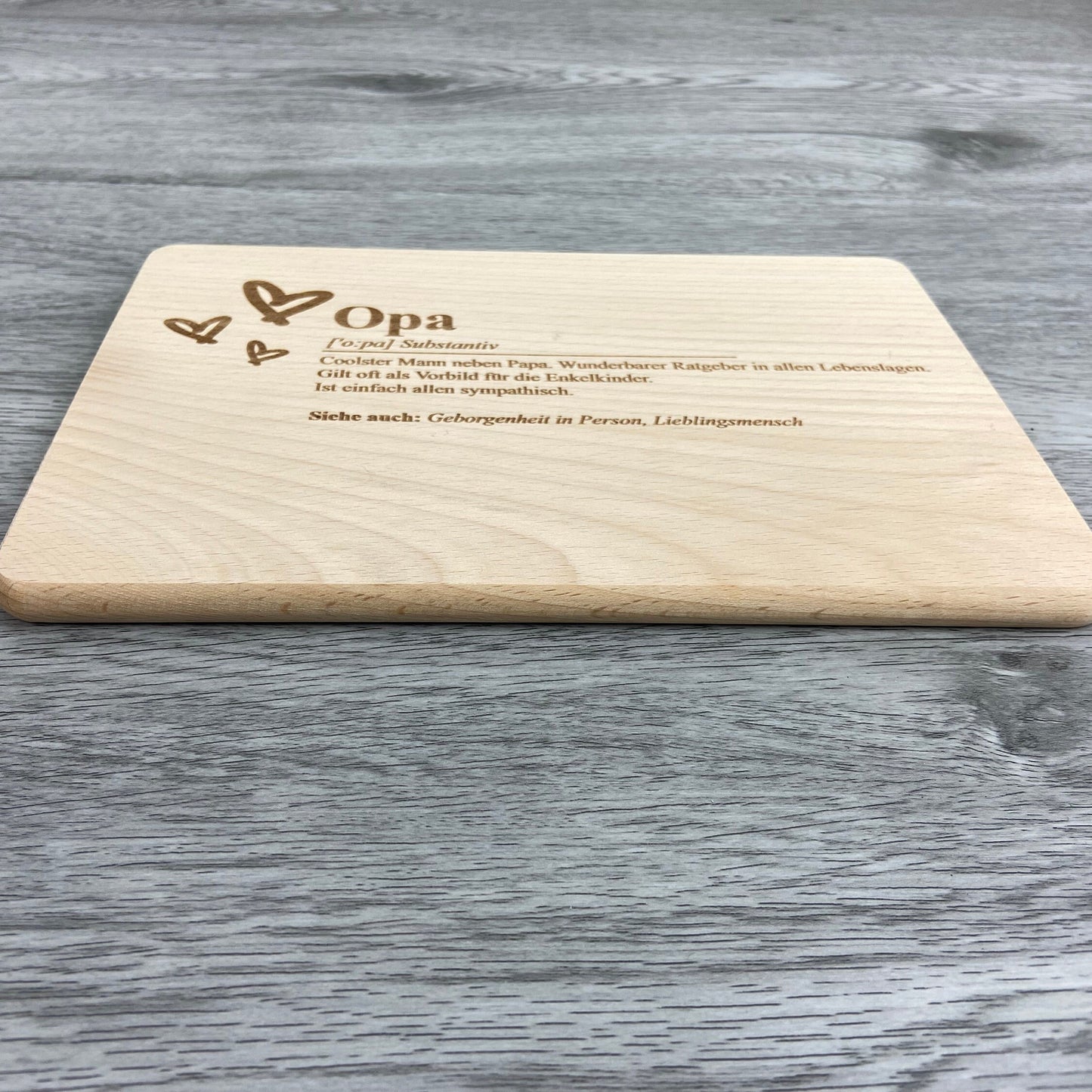 Brettchen Definition "Opa" - Deisterwerke