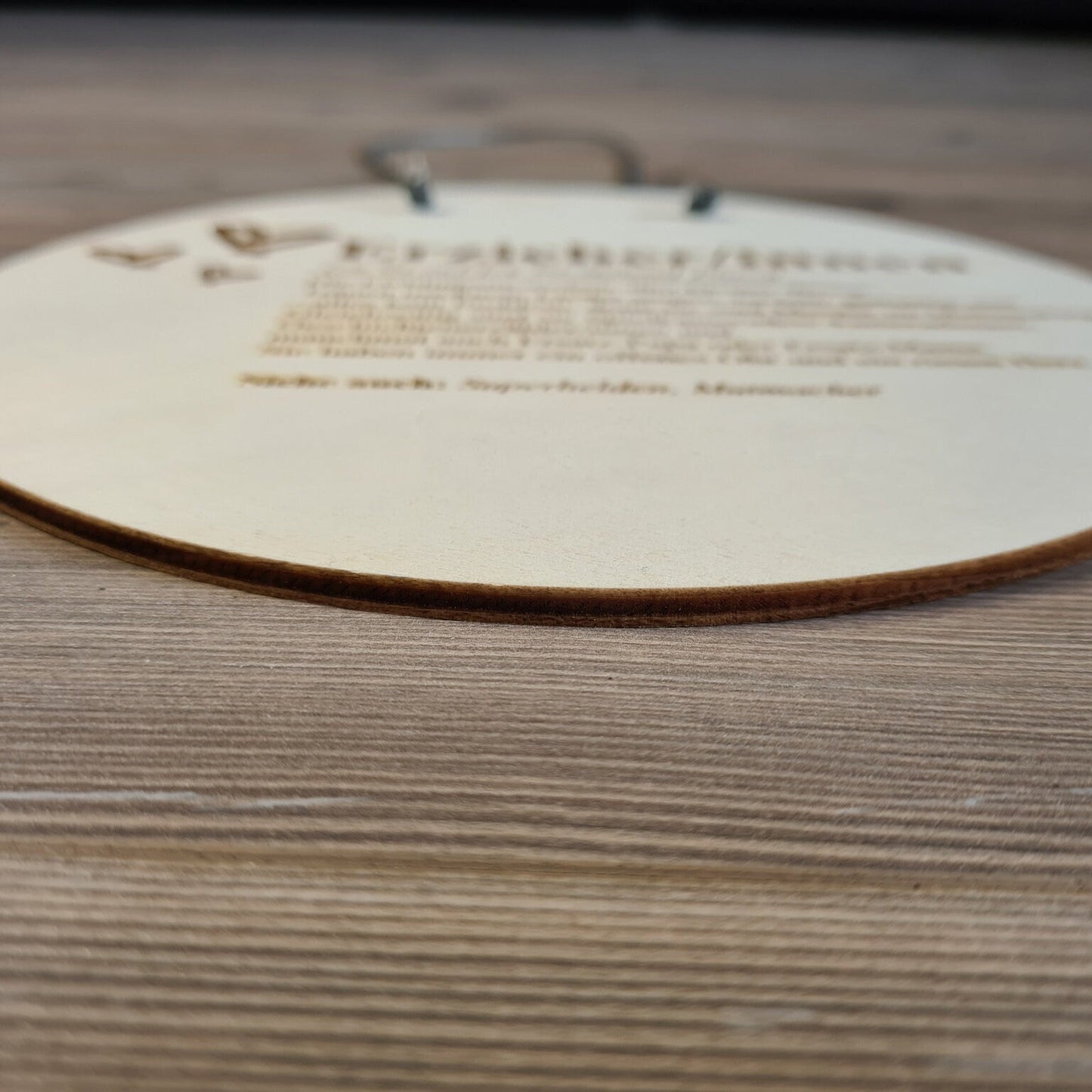 Holzschild Definition "Erzieher/innen" - Deisterwerke