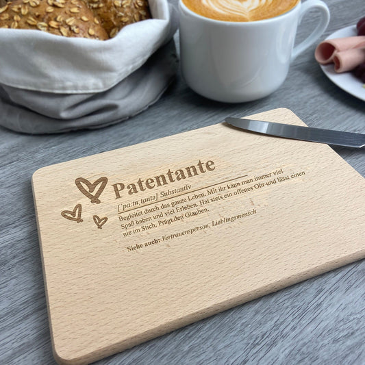 Brettchen Definition "Patentante" - Deisterwerke