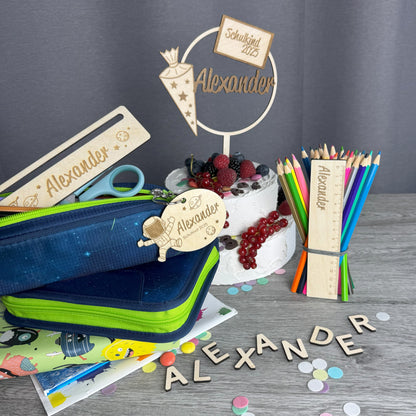 Set Einschulung - Schulkind 2025 - Weltall, Astronaut - Deisterwerke