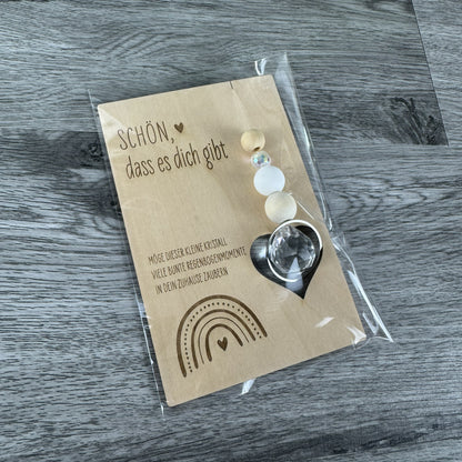 Karte ohne Halter - verpackt - Geschenkidee