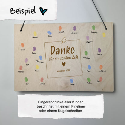 Holzschild Wunschdesign - Querformat - Deisterwerke