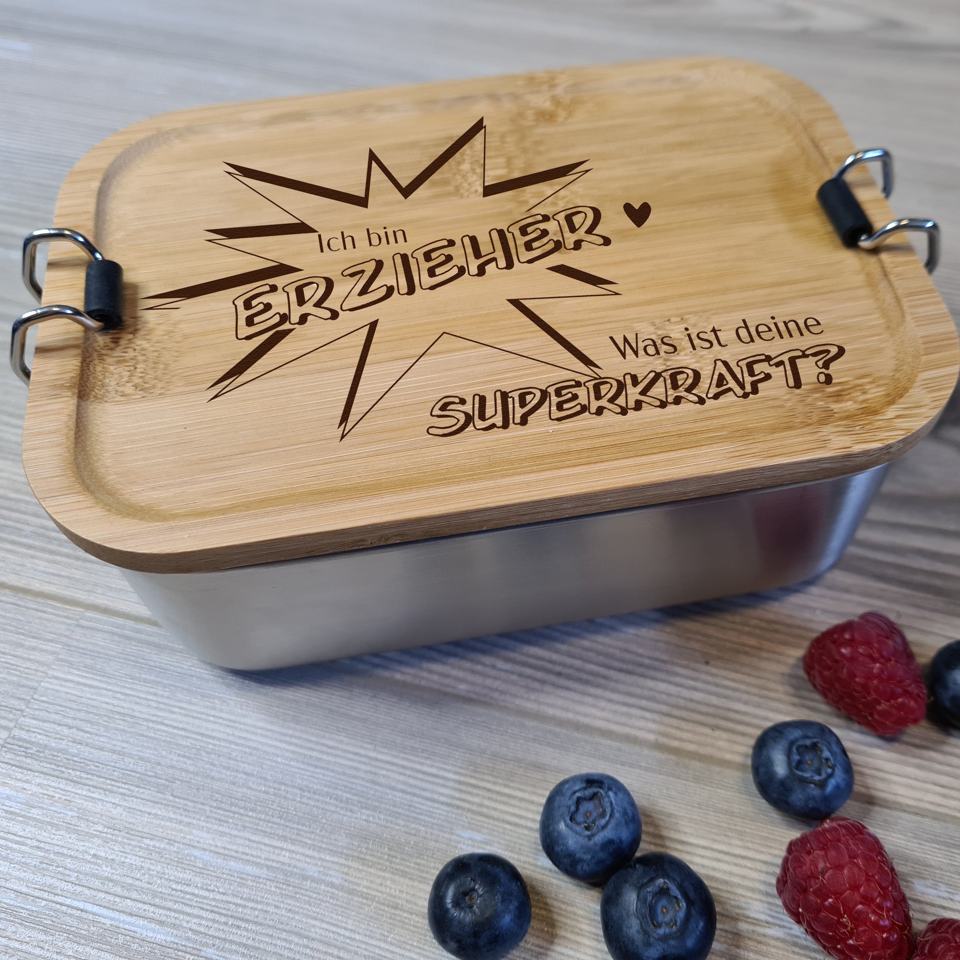 Brotdose Erzieher - Abschiedsgeschenk für Erzieher, Danke sagen, Kita