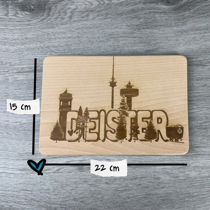 Frühstücksbrettchen "Deister" - Deisterwerke