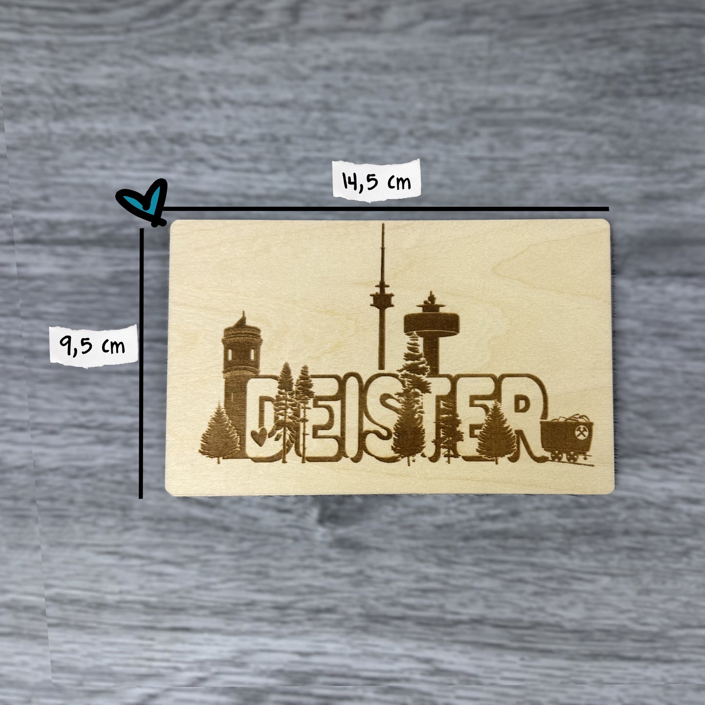 Postkarte "Deister"