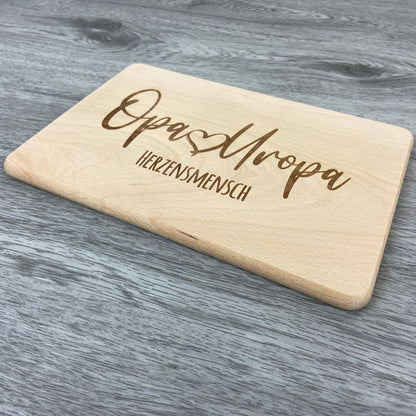 Brettchen Uropa, Opa - Herzensmensch - Deisterwerke