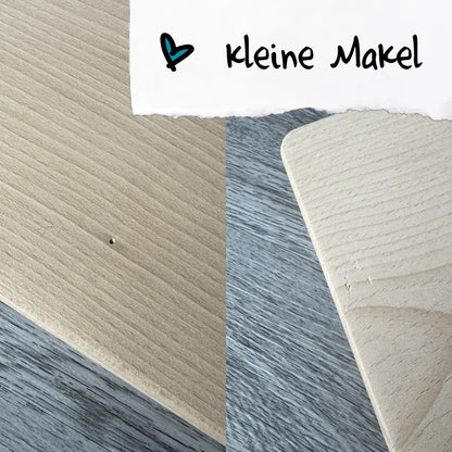 Brettchen B-Ware - 22x15 cm - unterschiedliche Makel - Deisterwerke - individuelle Gravur, Geschenkidee, besonderes Geschenk