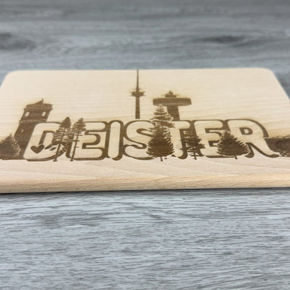 Frühstücksbrettchen "Deister" - Deisterwerke