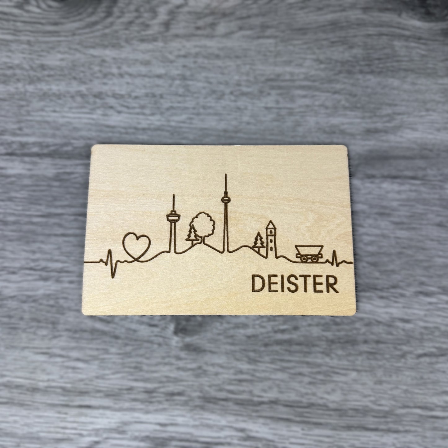 Postkarte "Deister Skyline"
