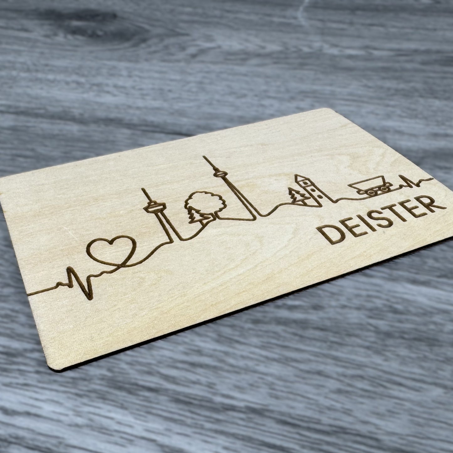 Postkarte "Deister Skyline"