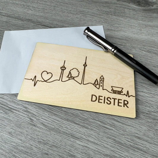 Postkarte "Deister Skyline"