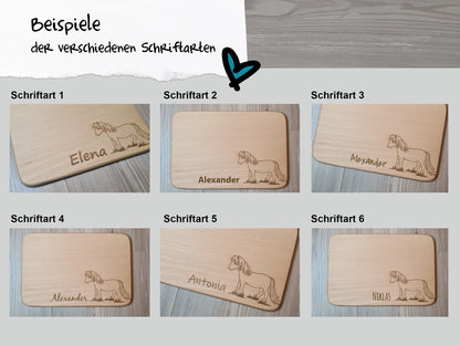 Brettchen "Pony" - mit Name personalisiert - Deisterwerke