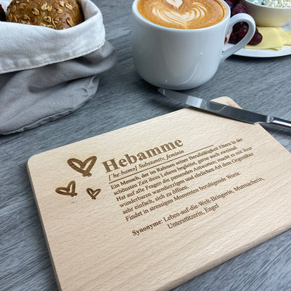 Brettchen Definition "Hebamme" - Deisterwerke