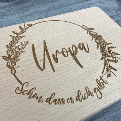 Brettchen "Uropa - Kranz" - Deisterwerke