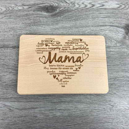 Brettchen "Mama Herz" - Deisterwerke