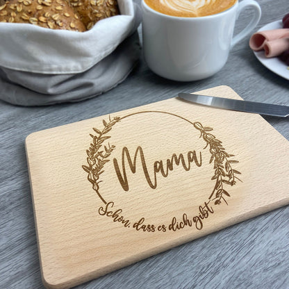 Brettchen "Mama - Kranz" - Deisterwerke