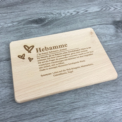Brettchen Definition "Hebamme" - Deisterwerke