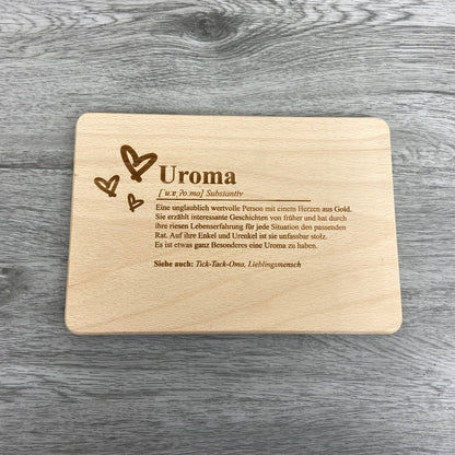 Brettchen Definition "Uroma" - Deisterwerke