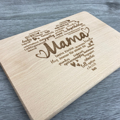 Brettchen "Mama Herz" - Deisterwerke