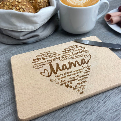 Brettchen "Mama Herz" - Deisterwerke