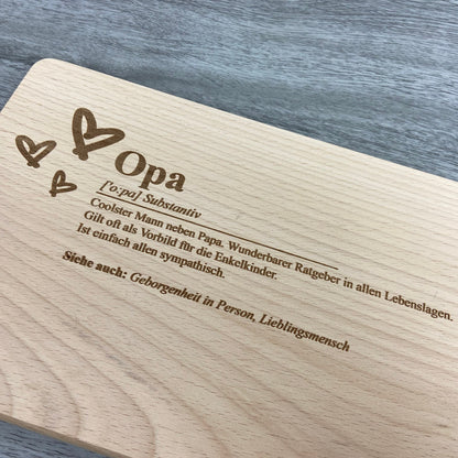 Brettchen Definition "Opa" - Deisterwerke