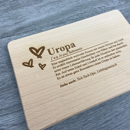 Brettchen Definition "Uropa" - Deisterwerke