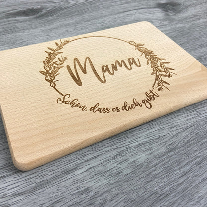 Brettchen "Mama - Kranz" - Deisterwerke