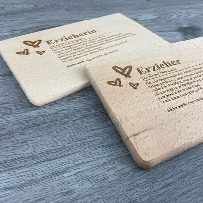 Brettchen Definition "Erzieher/Erzieherin" - Deisterwerke