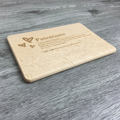 Brettchen Definition "Patentante" - Deisterwerke