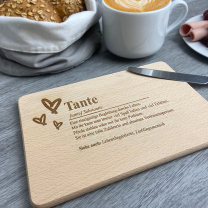 Brettchen Definition "Tante" - Deisterwerke